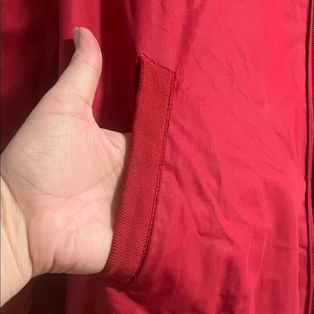 Members Only Red Bomber Jacket - Picture 5 of 9
